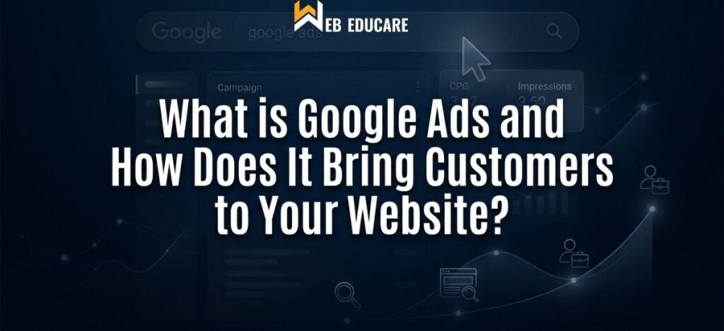 what is Google Ads and how does it work – diagram showing PPC ad auction process